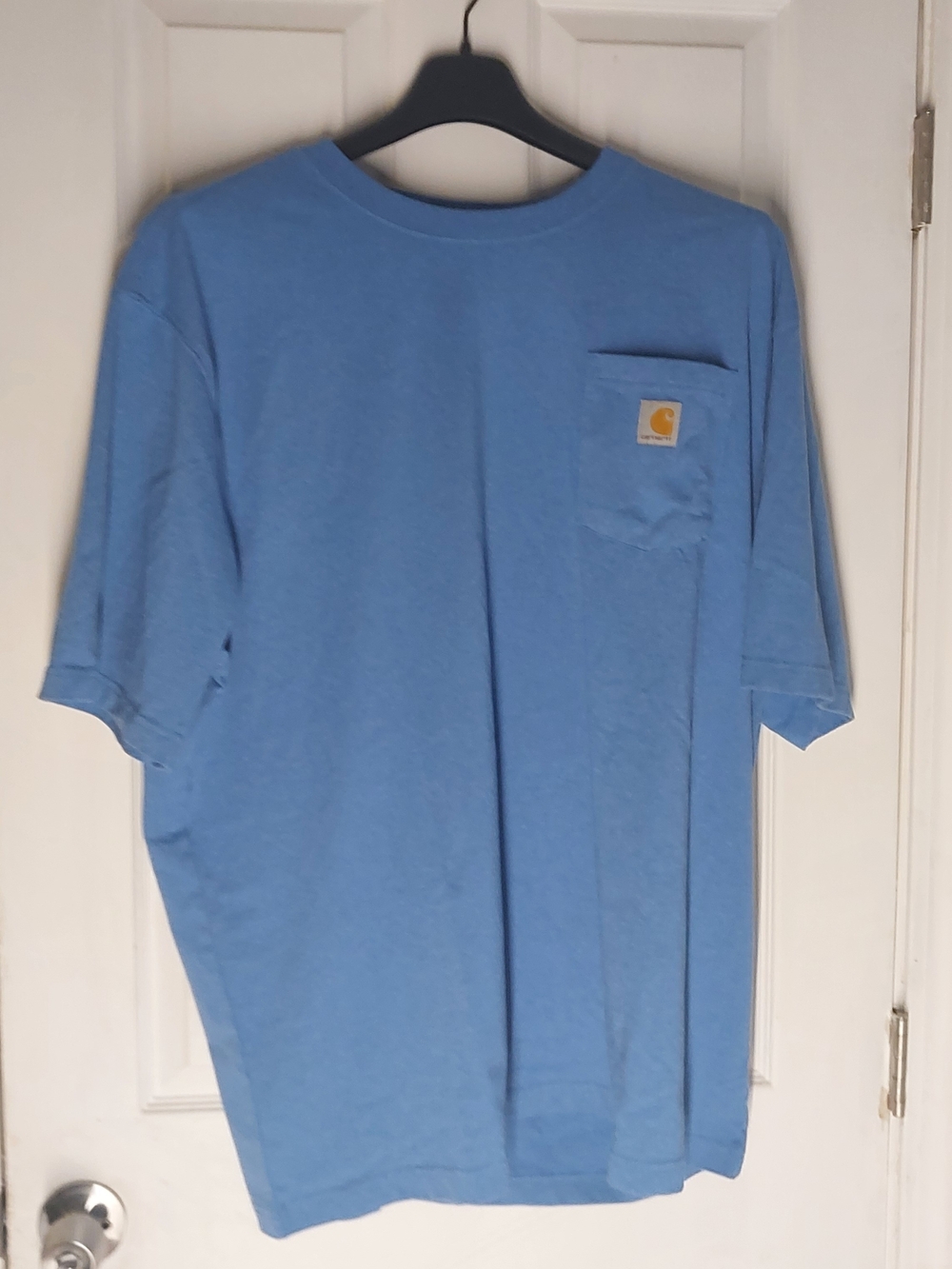 Carhartt Light Blue Short Sleeve Pocket Tee